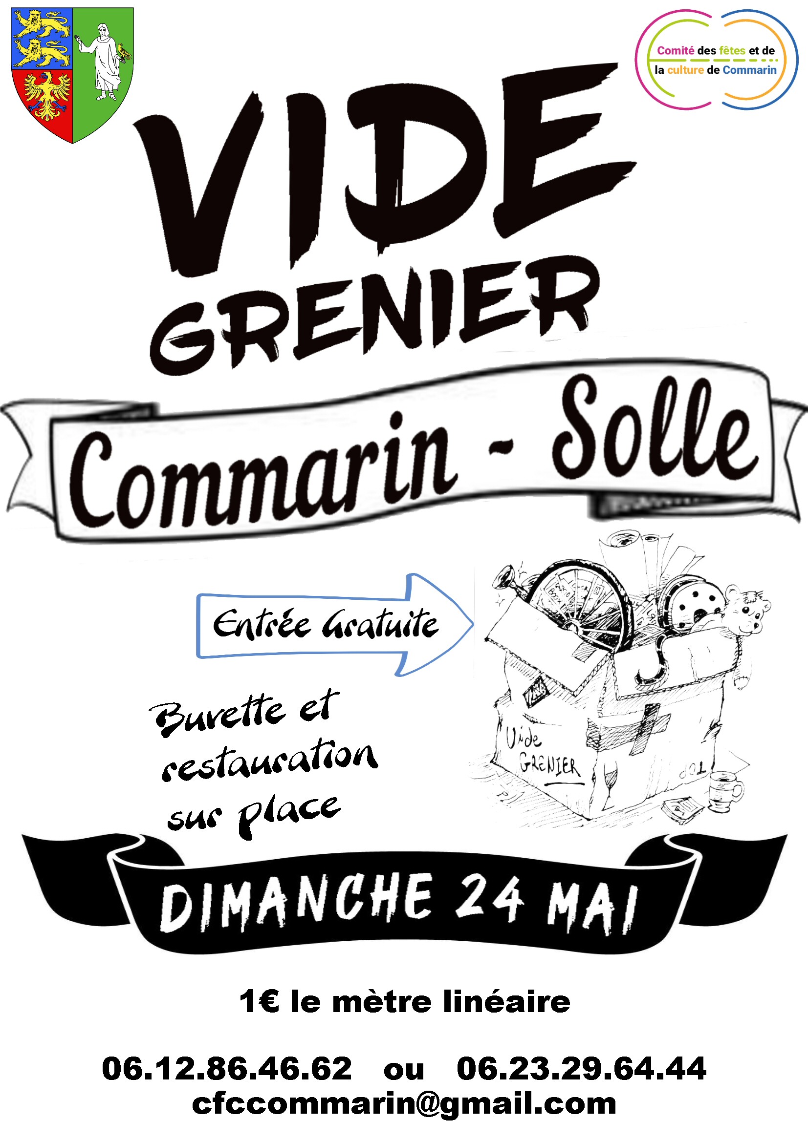 Vide Grenier annuel de Commarin-Solle