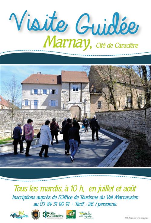 Visite guid&eacute;e de Marnay, Cit&eacute; de Caract&egrave;re