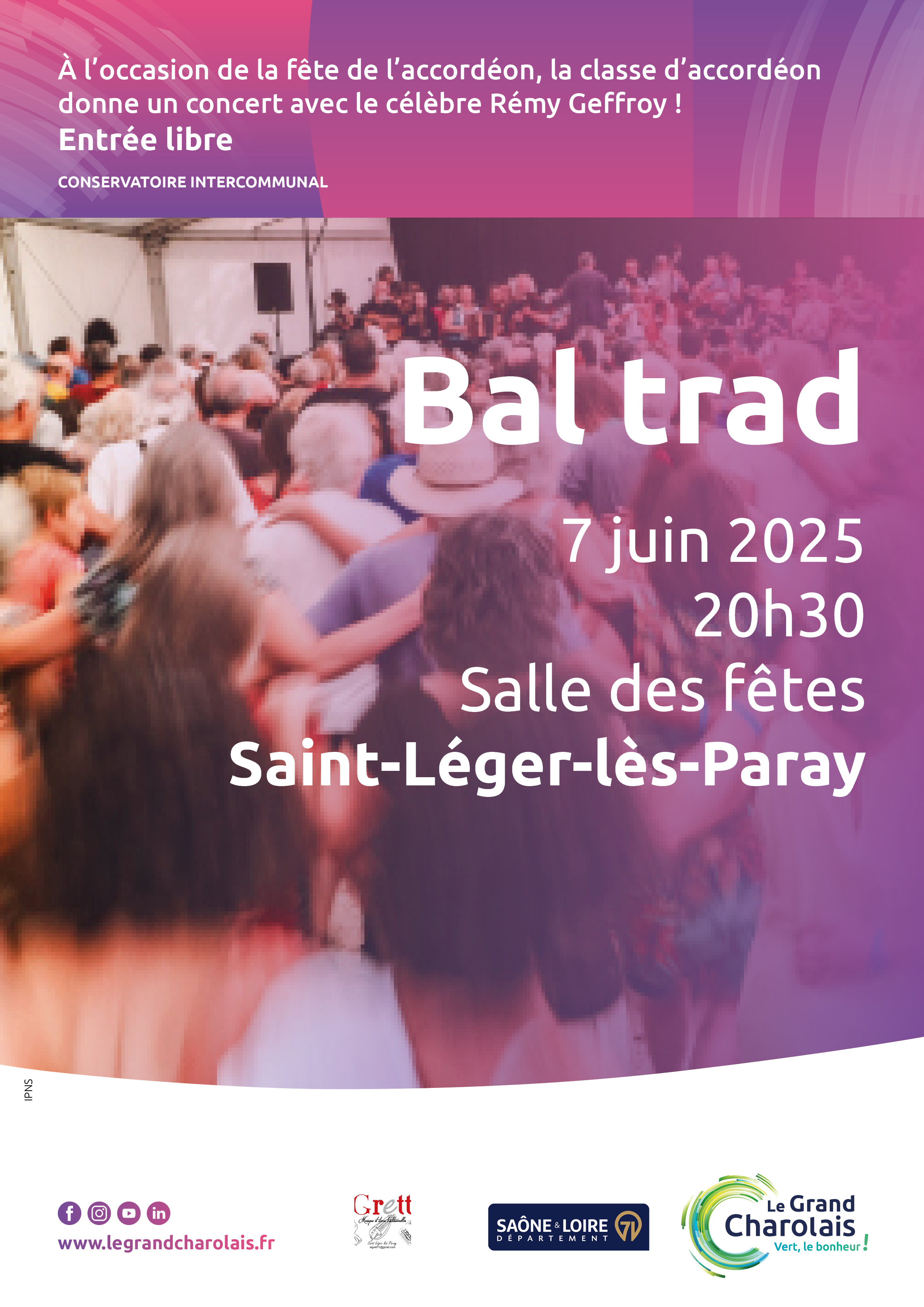 Affiche Concert «Bal trad»