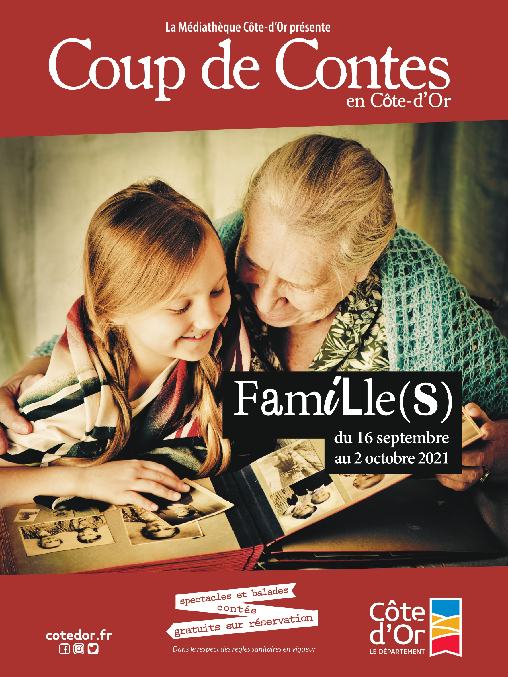 Affiche Coup de contes 2021