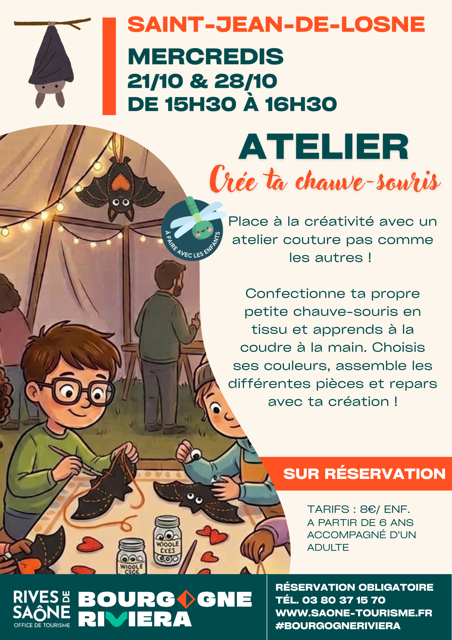 Club des curieux - Crée ta chauve souris