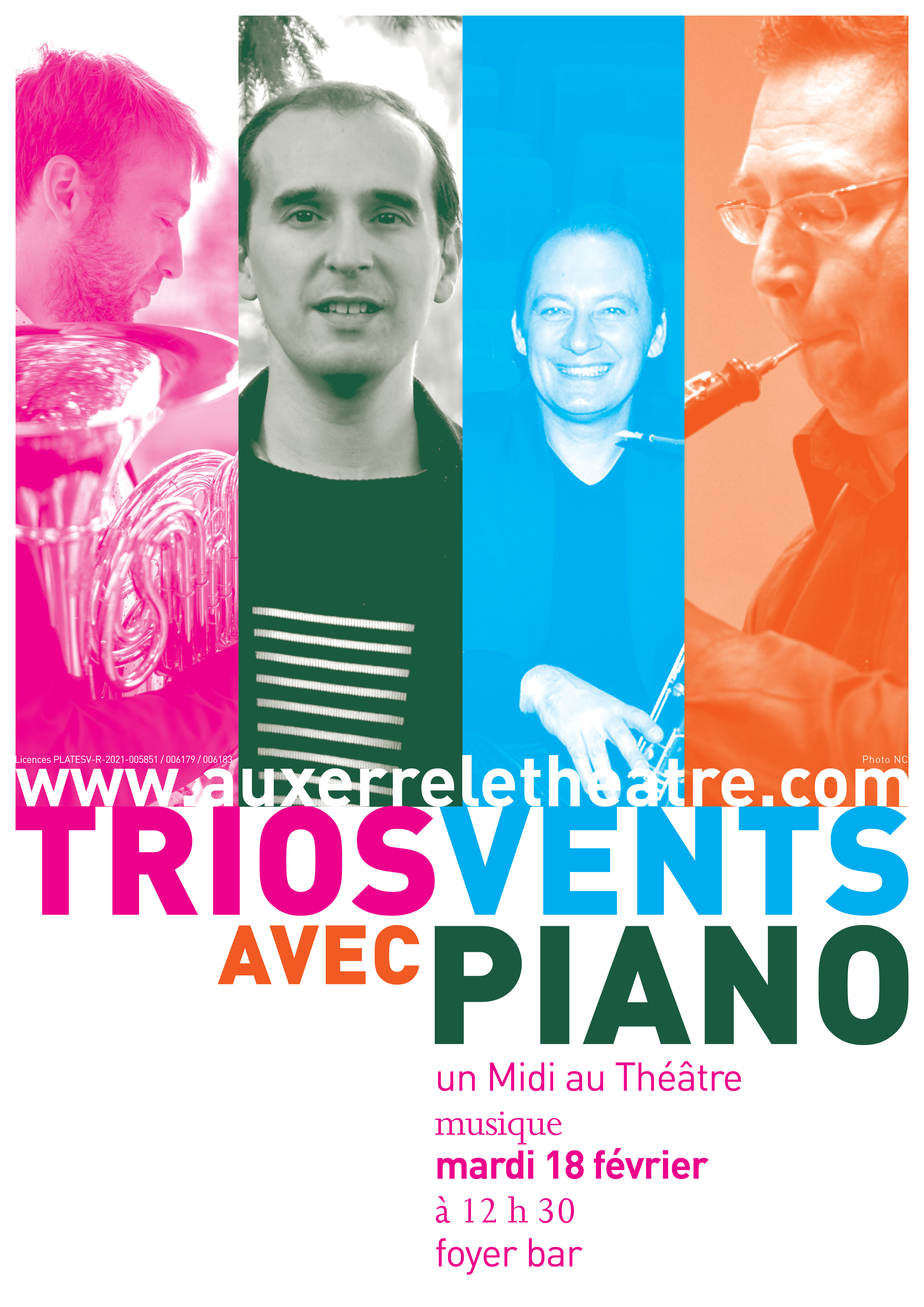 Trio vents avec piano