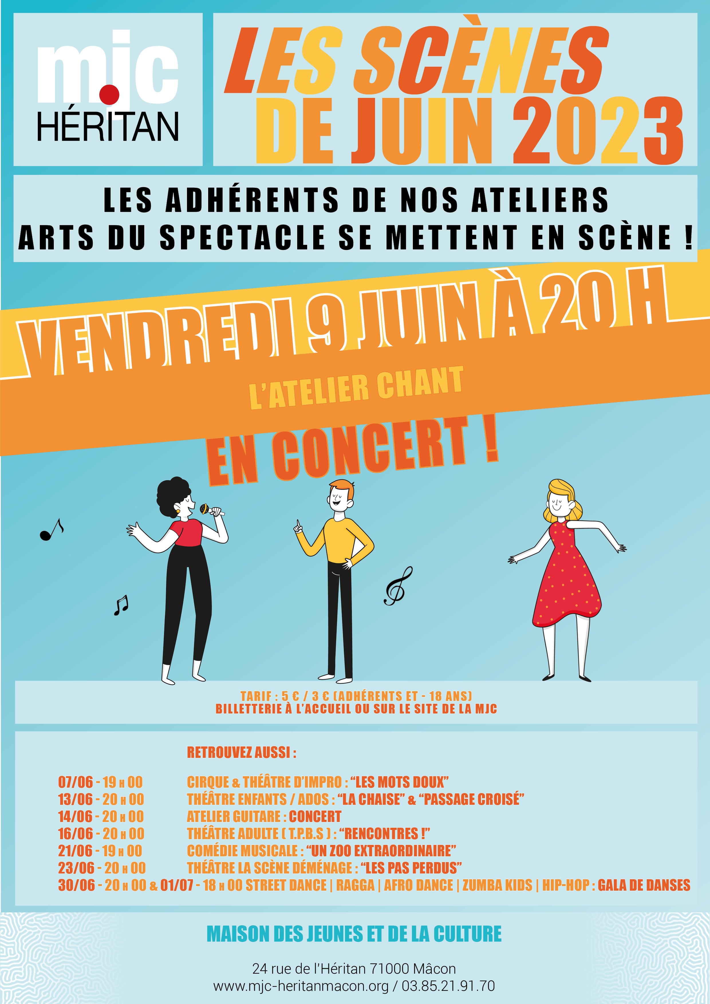 Les Scènes de Juin 2023