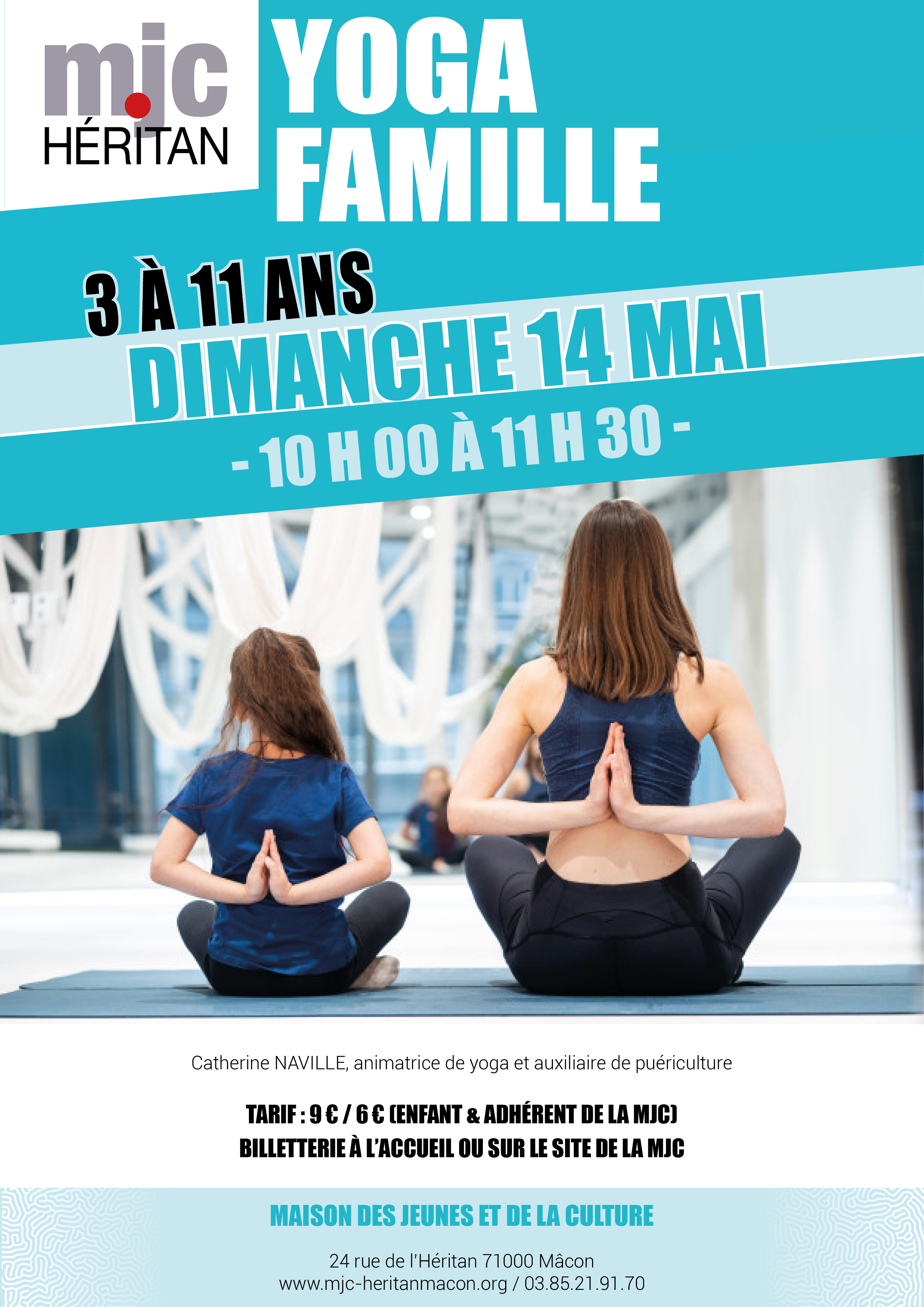 YOGA FAMILLE 3 À 11 ANS