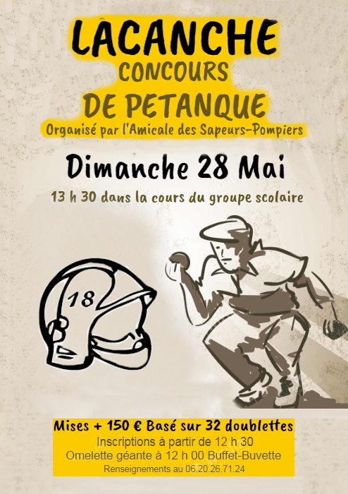 Pétanque - Pentecote-Lacanche-28052023