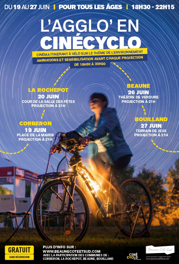 Projection de films documentaires en plein air - Association Cinécyclo