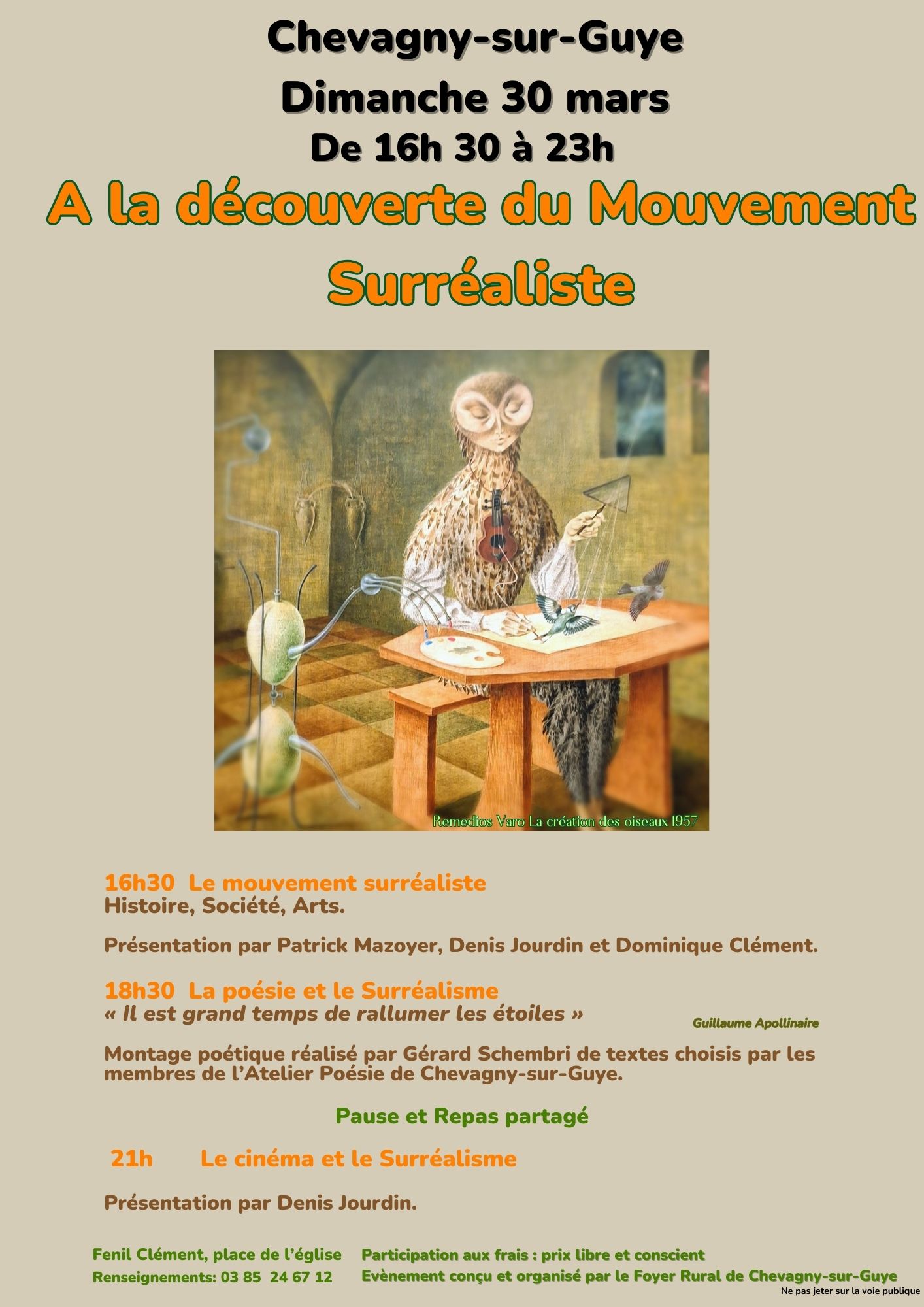 Copie de Copie de Sans titre (Flyer (A4)) - 1