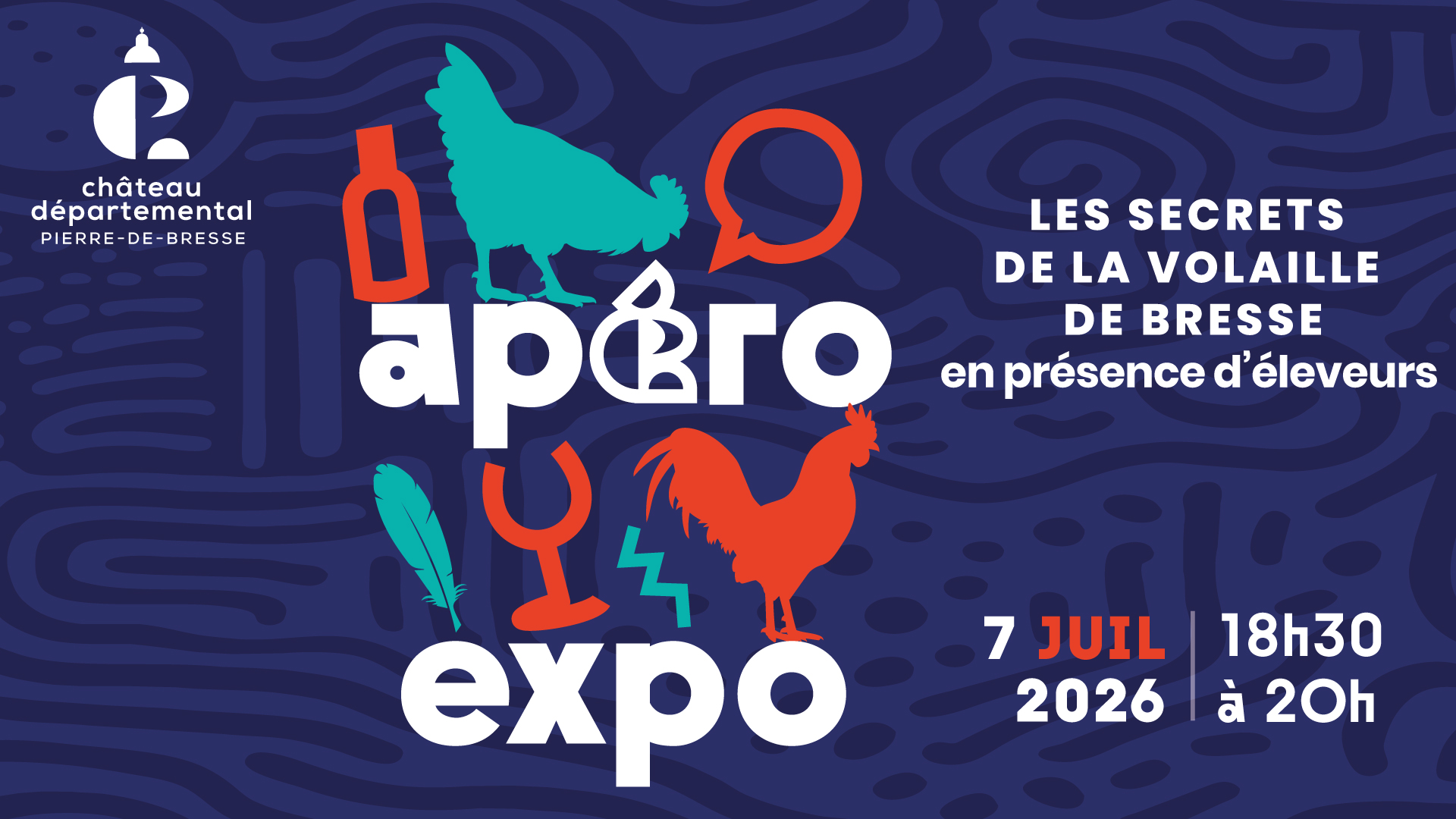 Apéro expo volaille de Bresse