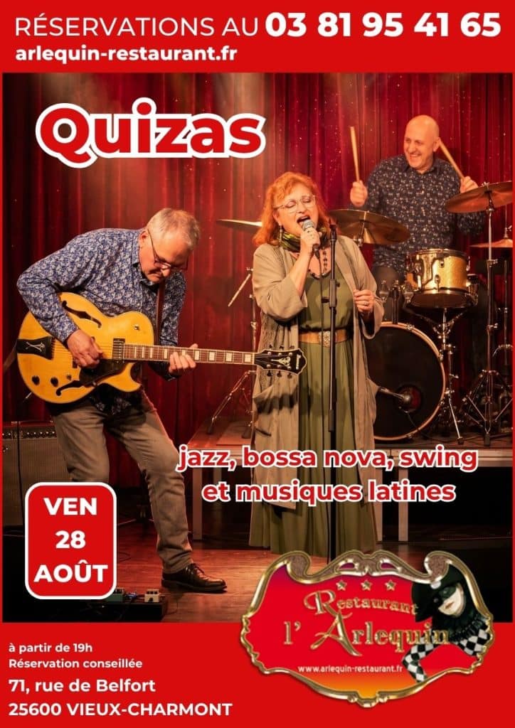 QUIZAS à l'Arlequin: Une escapade musicale aux accents latins