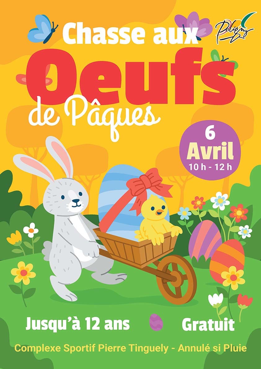 Chasse aux oeufs de Pâques