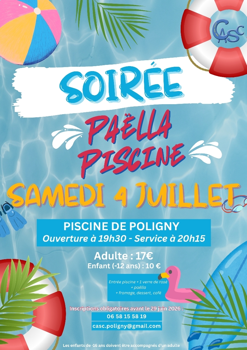Paëlla piscine