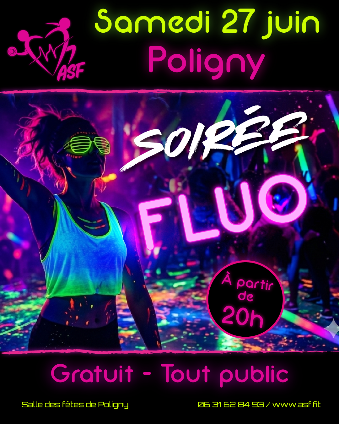 Soirée fluo