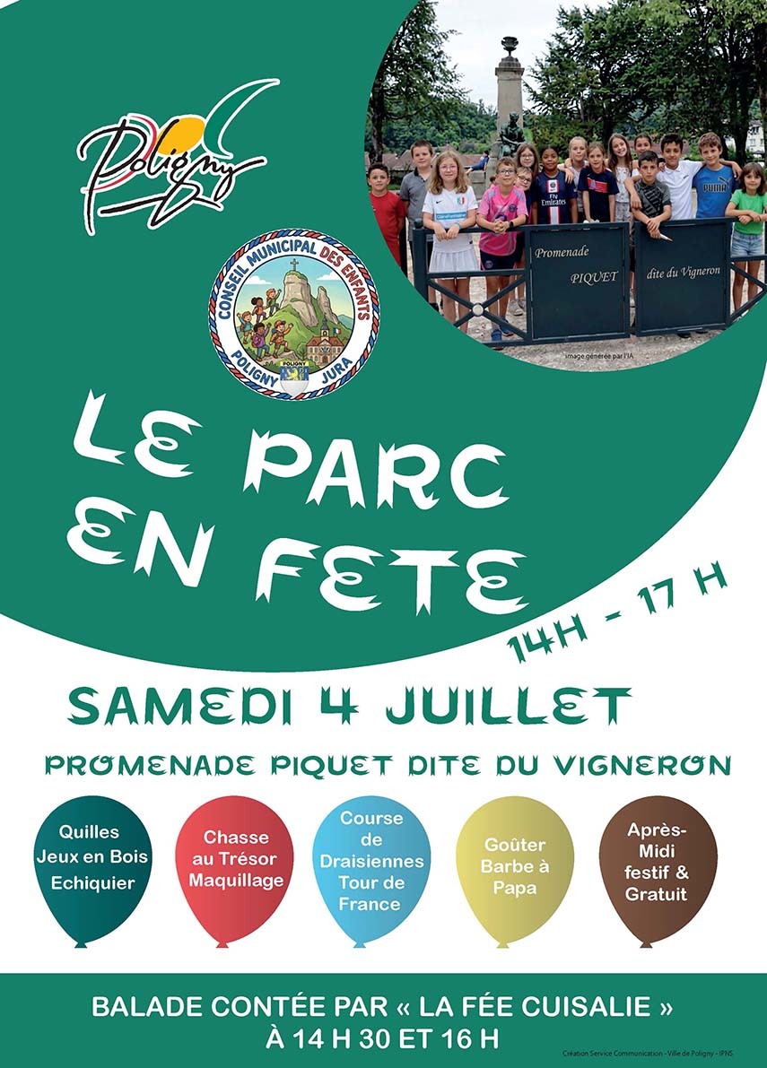 Le parc en fête