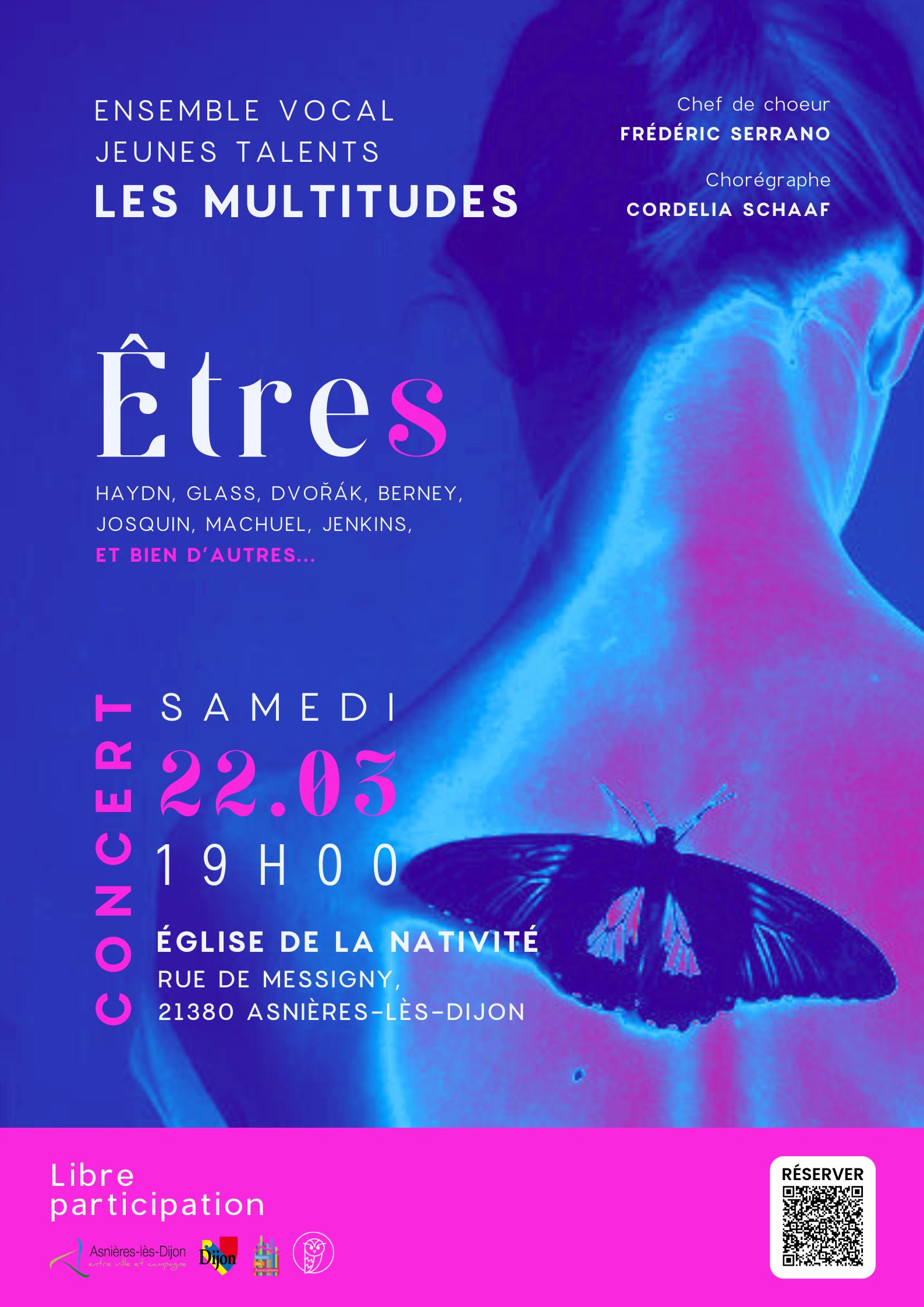 AFFICHE ÊTRE(S) - asnière les dijon MULTITUDES
