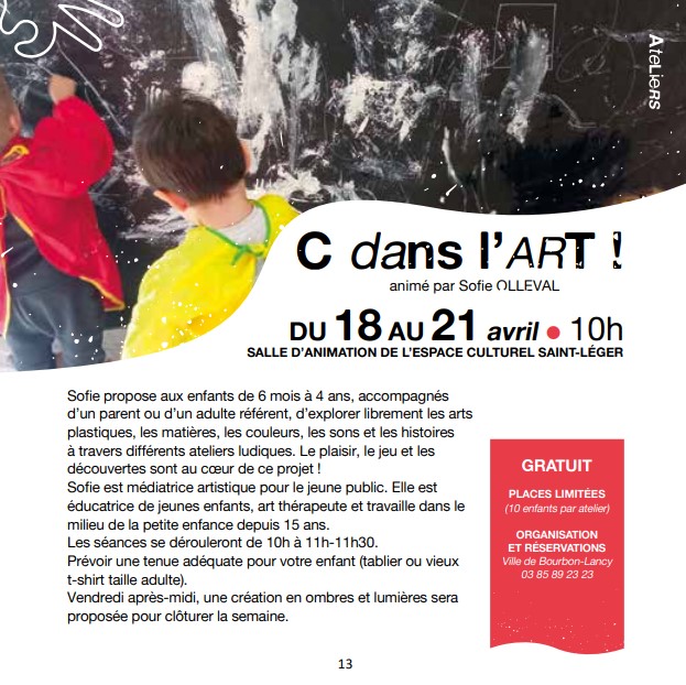 atelier art enfants