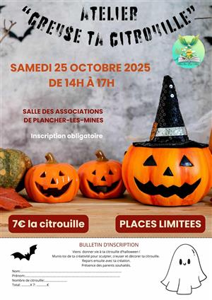 Atelier "Creuse ta citrouille"