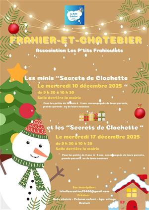 Atelier " Secrets de Clochette" avec La Bulle Créative