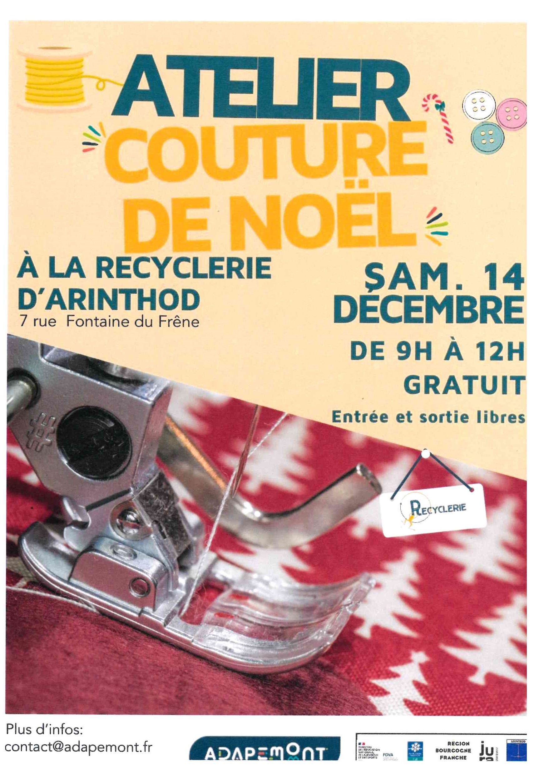 atelier couture de noel