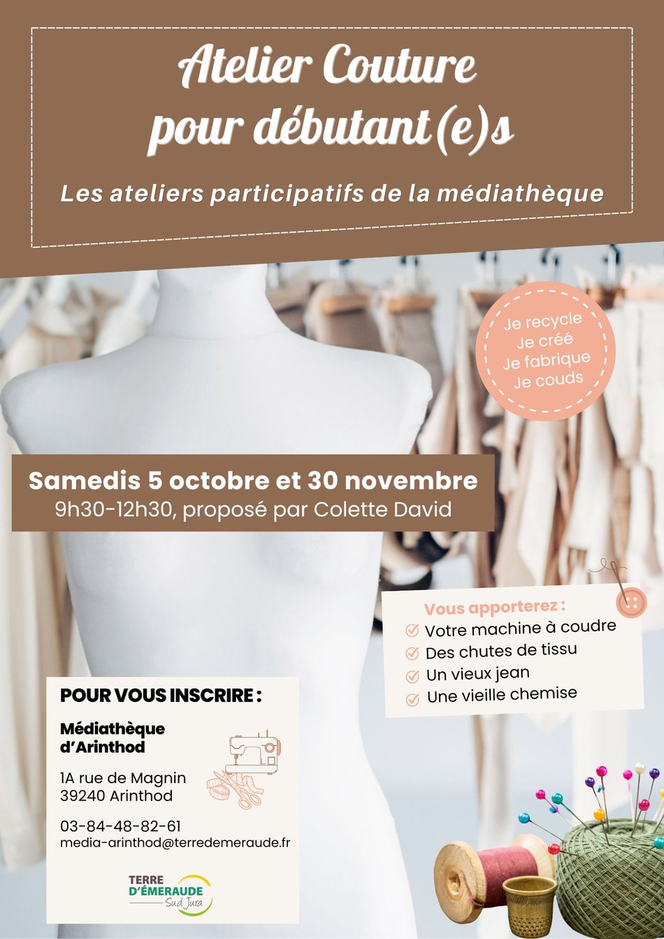 atelier couture débutants 