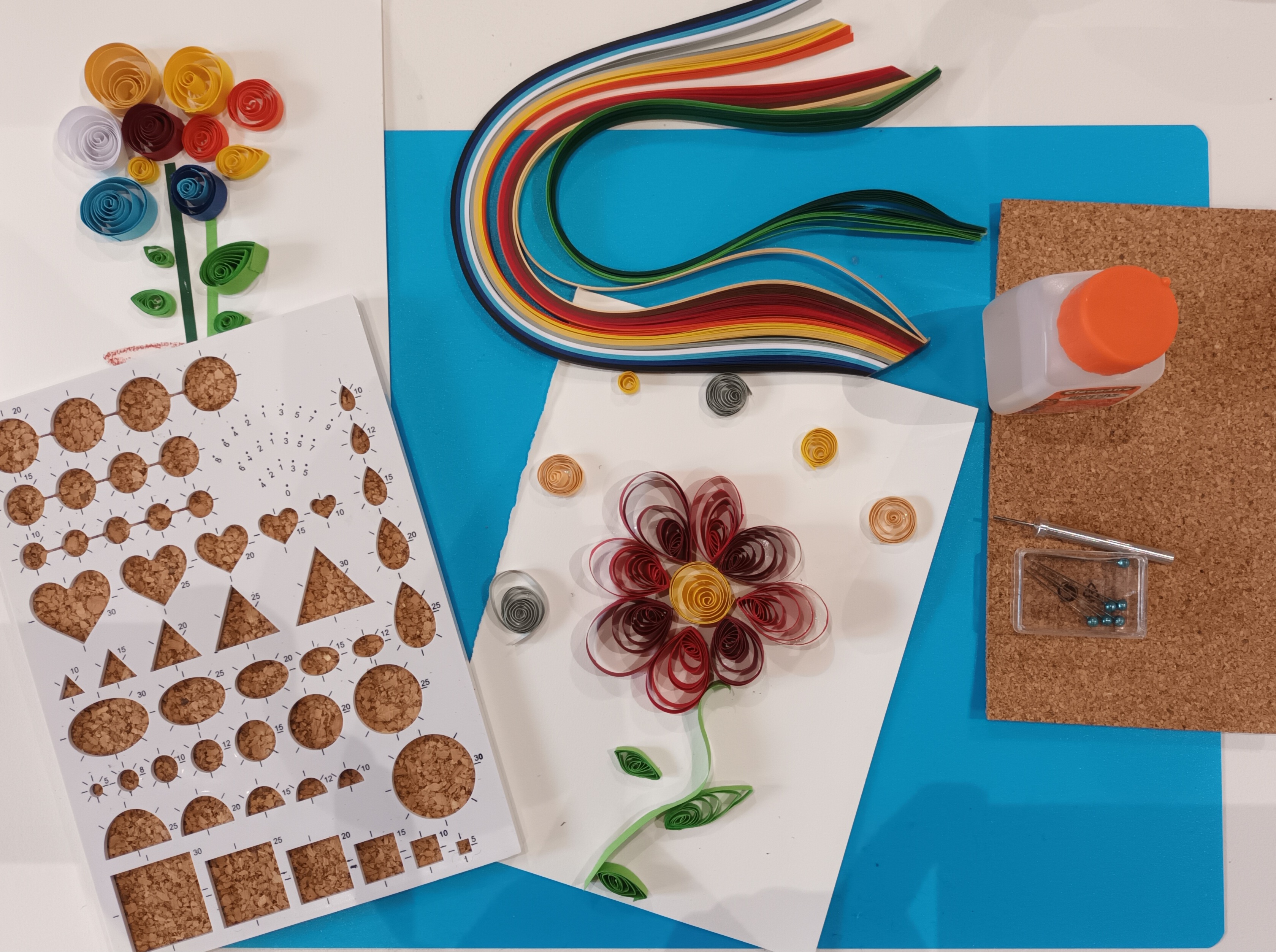 Atelier ados "Paysage - Atelier quilling"