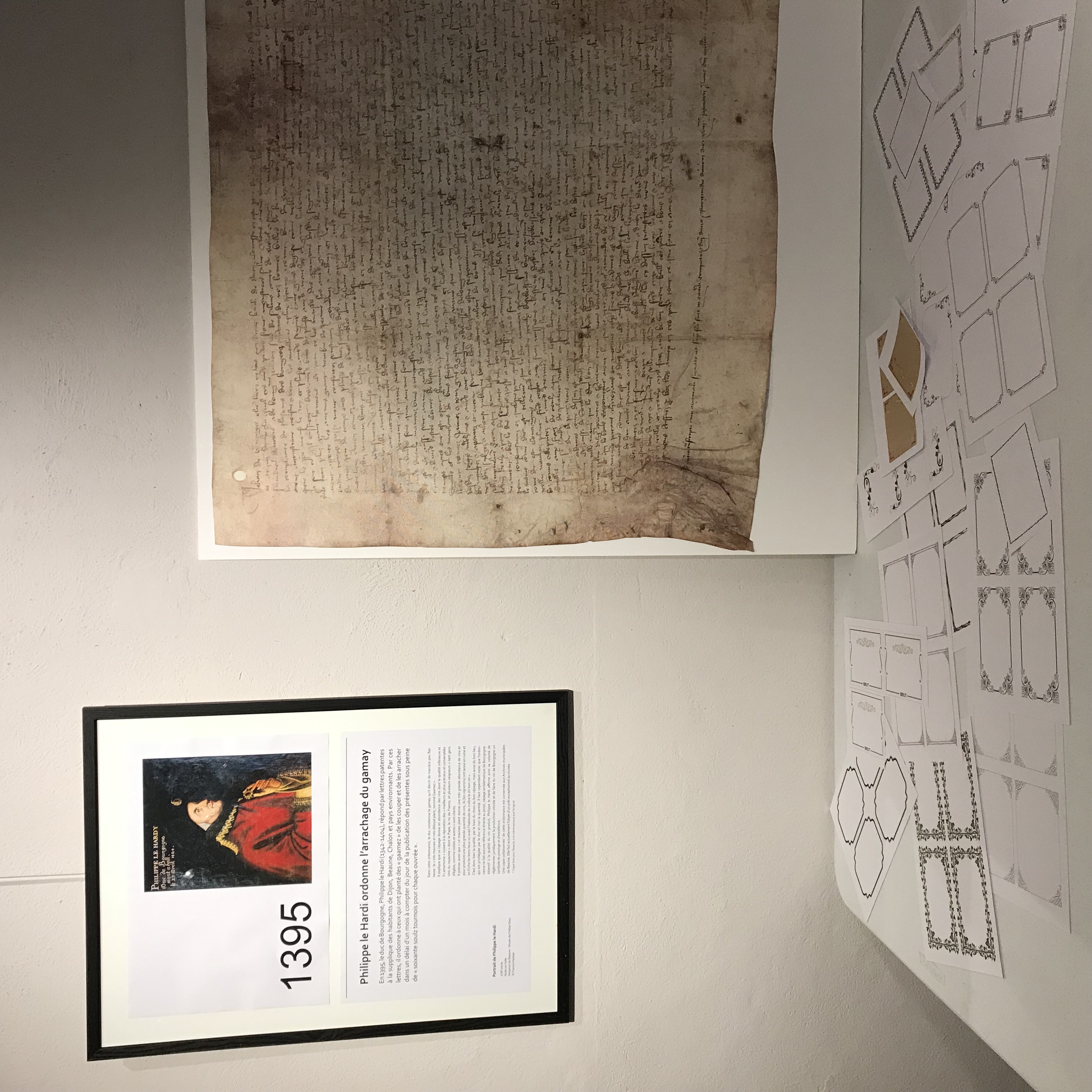Atelier étiquette de vin