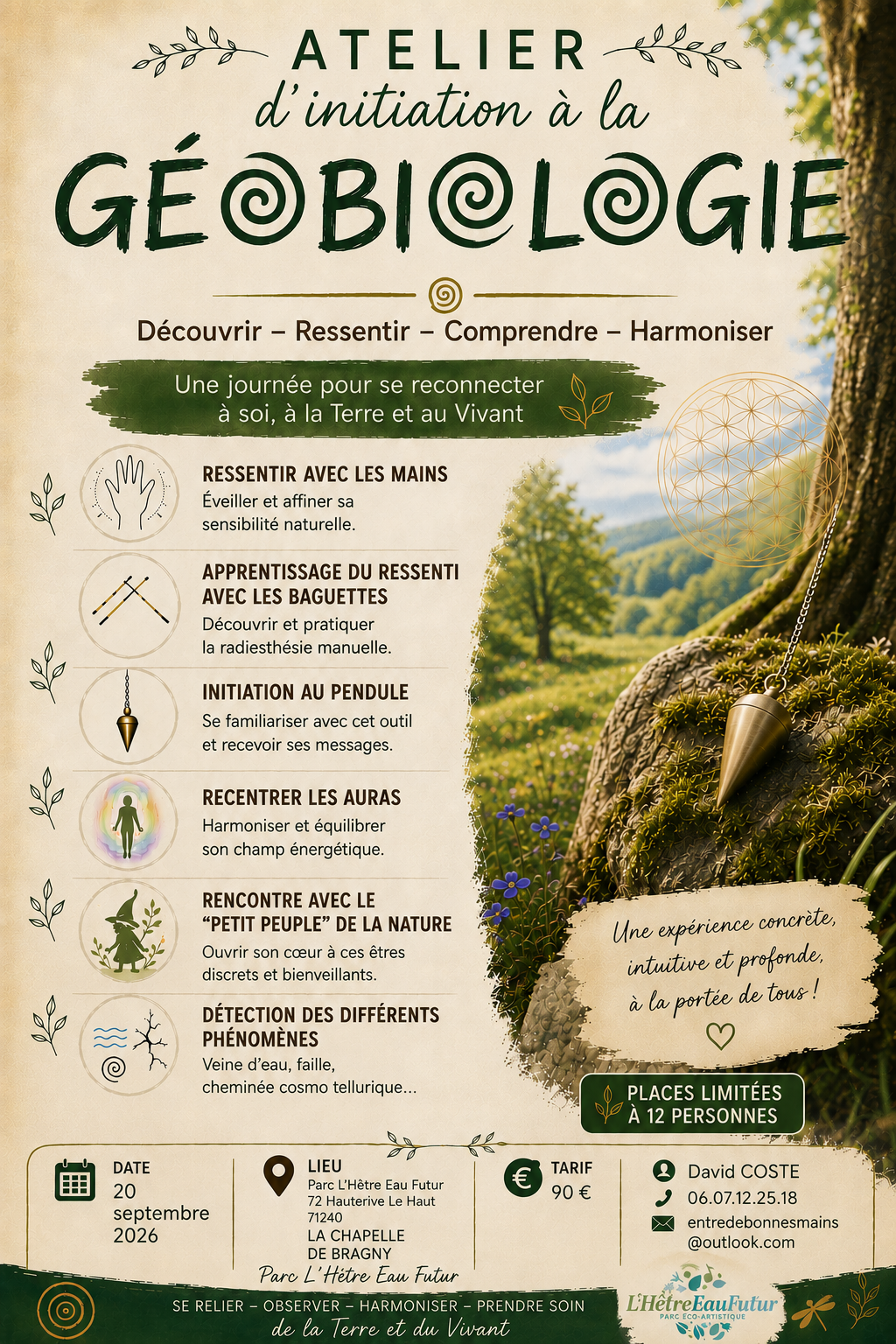 Atelier Initiation à la Géobiologie