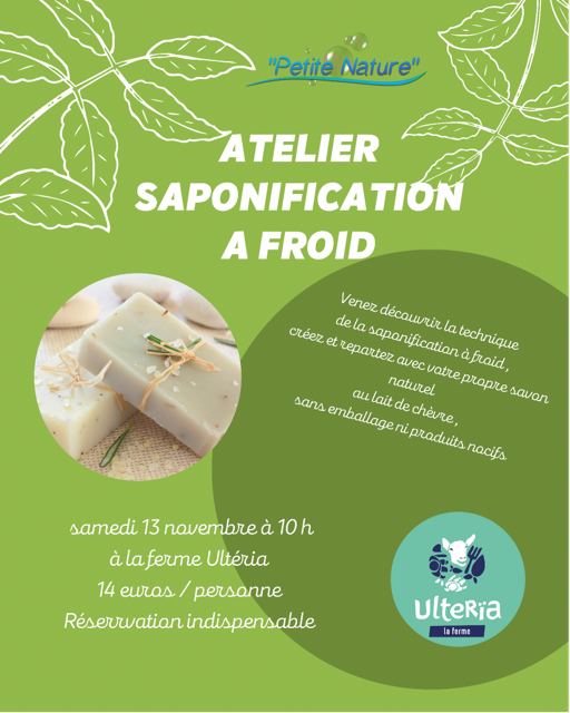 atelier savon adulte - Ferme Ultéria