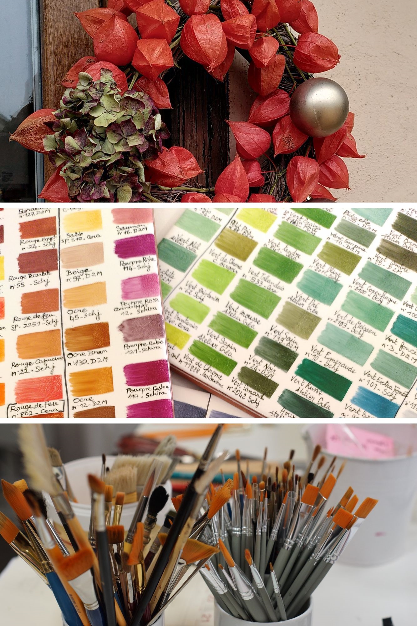 photos atelier, peinture et couleurs