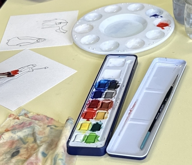 Atelier d’aquarelle 