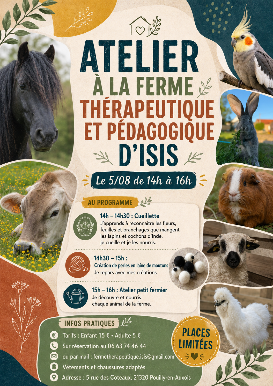 Atelier à la ferme- Pouilly en Auxois