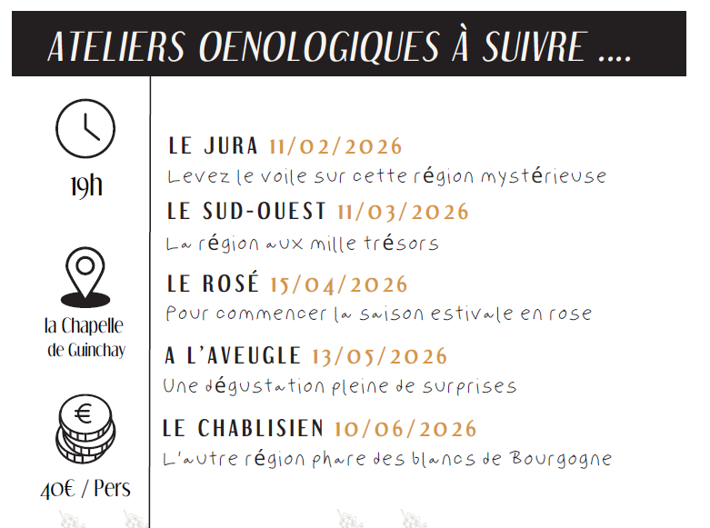 Ateliers dégustation avec un oenologue