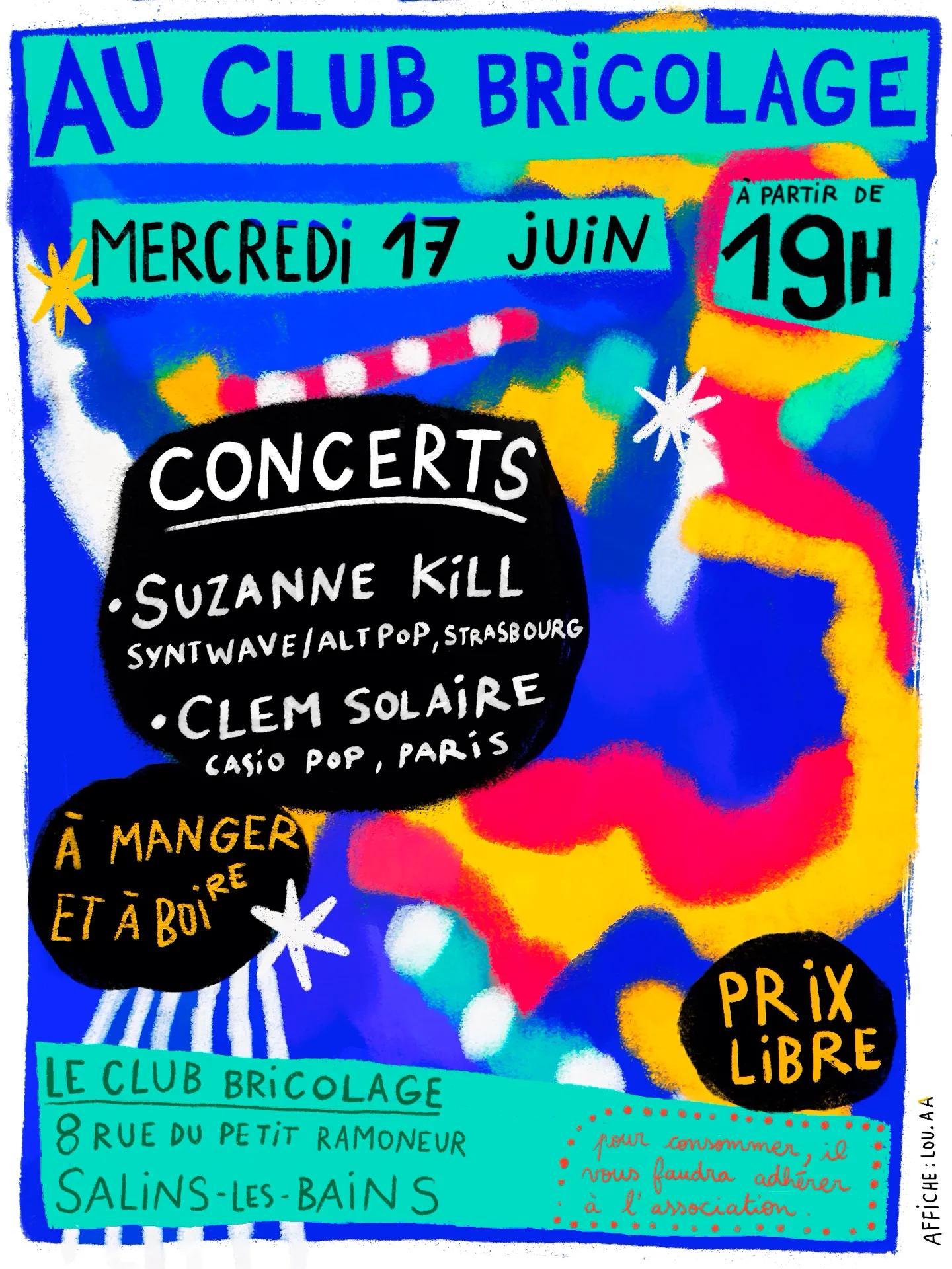 Suzanne Kill + Clem Solaire