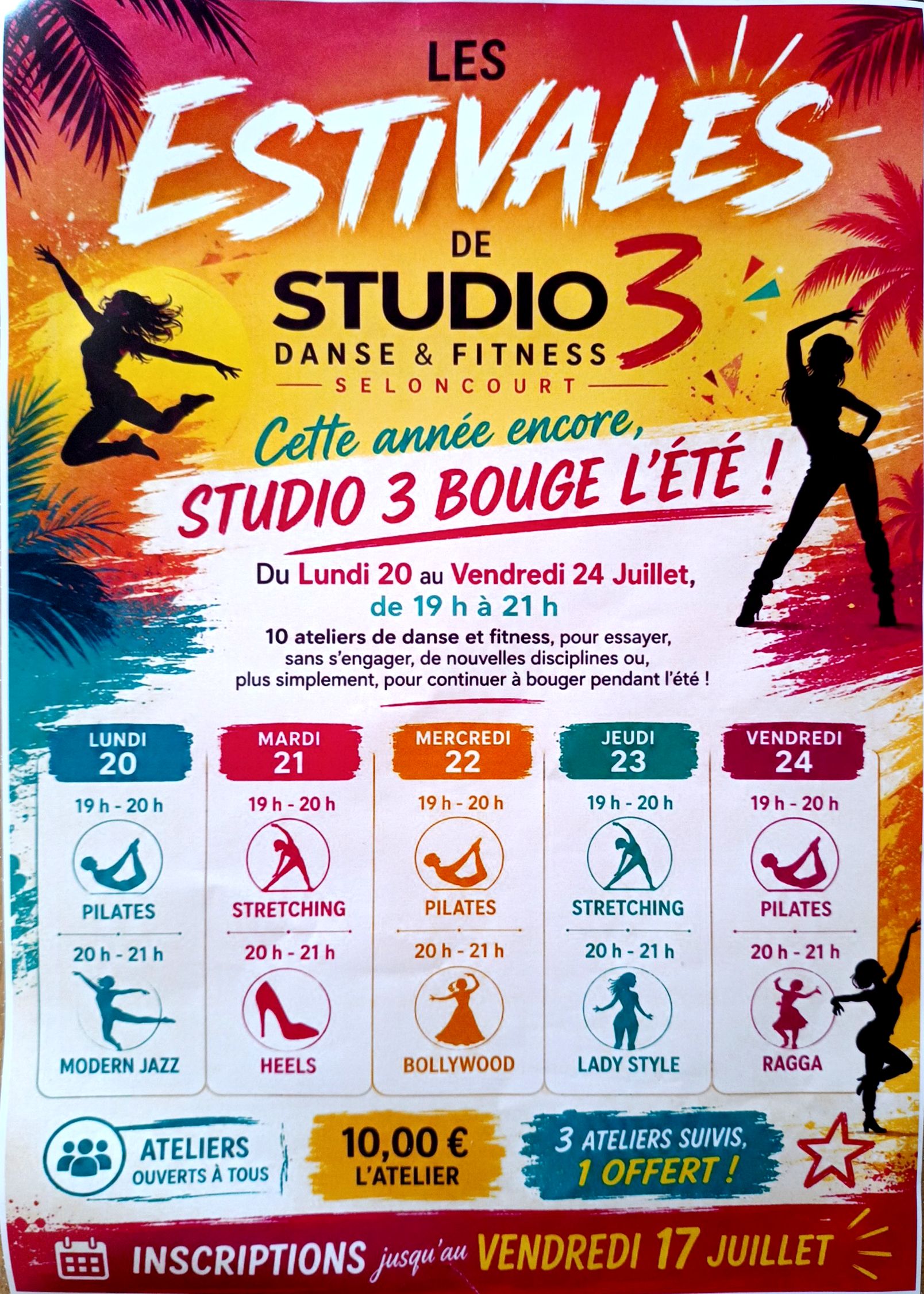 LES ESTIVALES DE STUDIO 3 DANSE &FITNESS