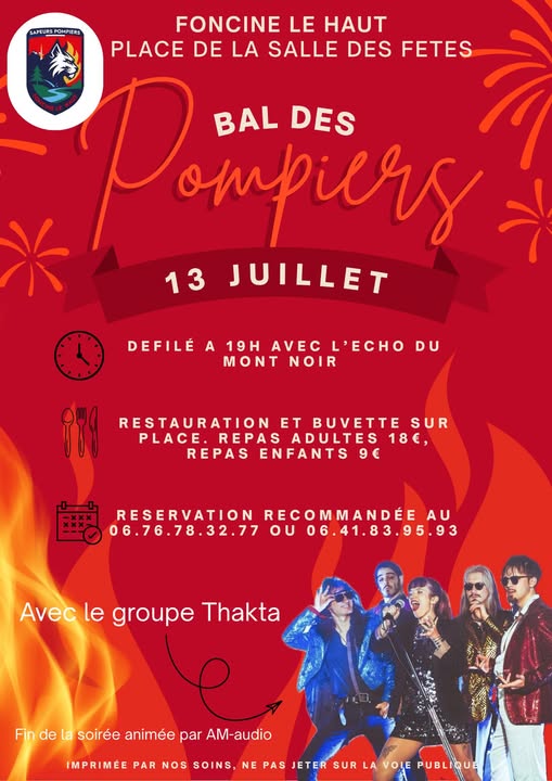 Bal des Pompiers