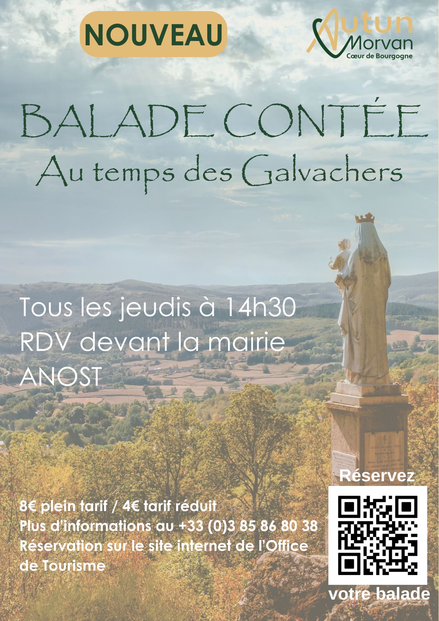 Nouvelle Balade contée à Anost - Au temps des Galvachers