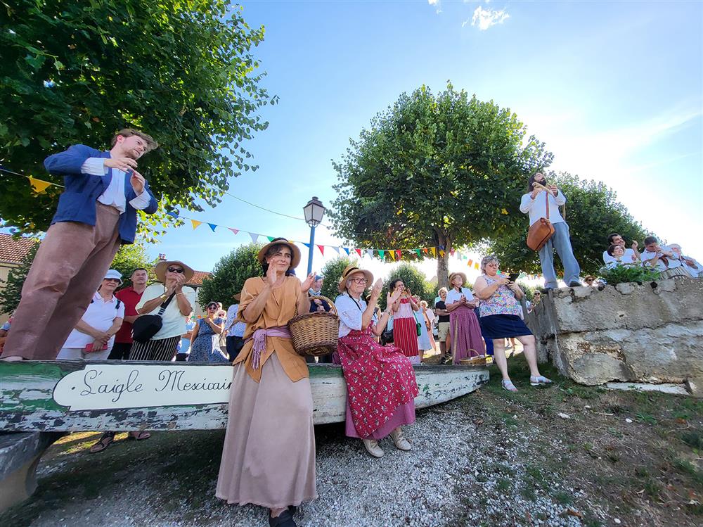 Spectacle déambulatoire "De saint Vincent à San Rafael"