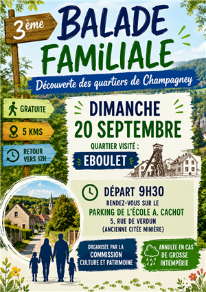 BALADE FAMILIALE à Champagney