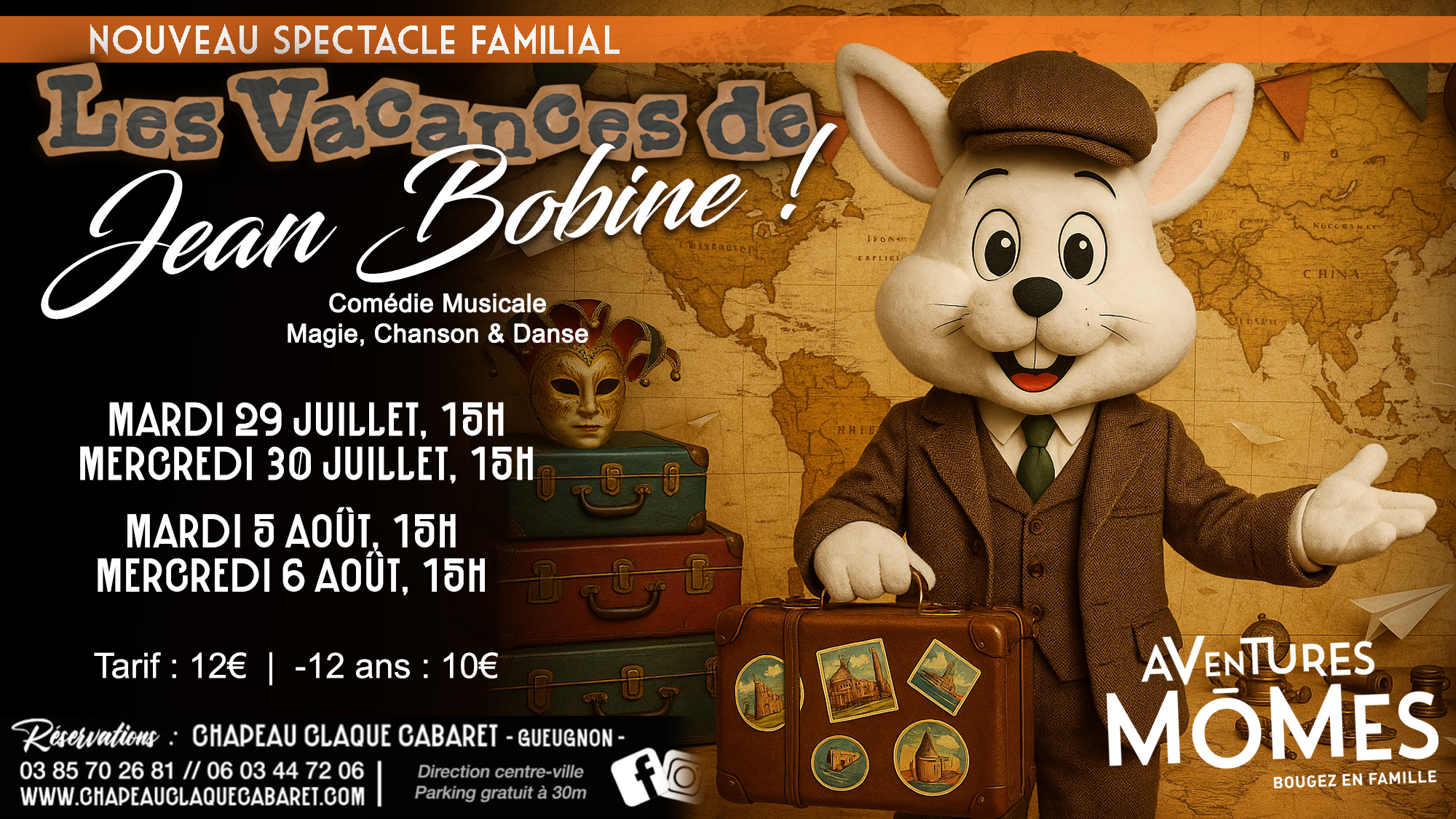 Les Vacances de Jean Bobine !