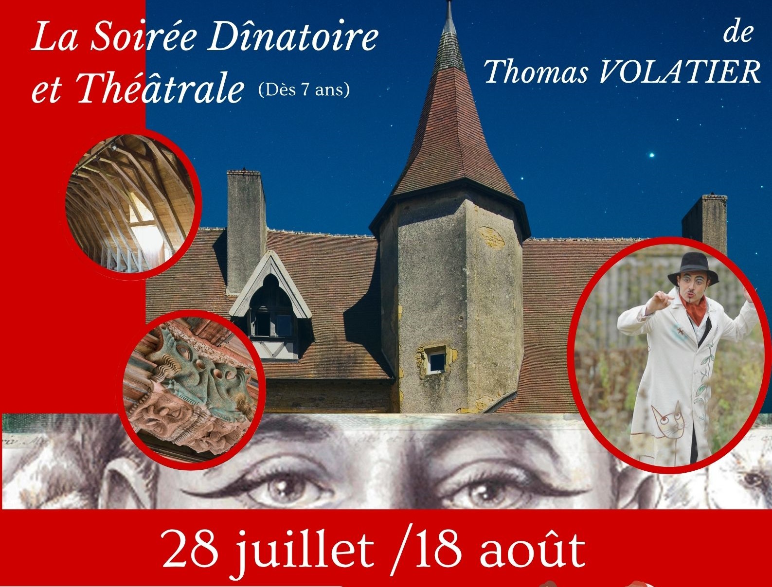 Visite théâtrale dînatoire