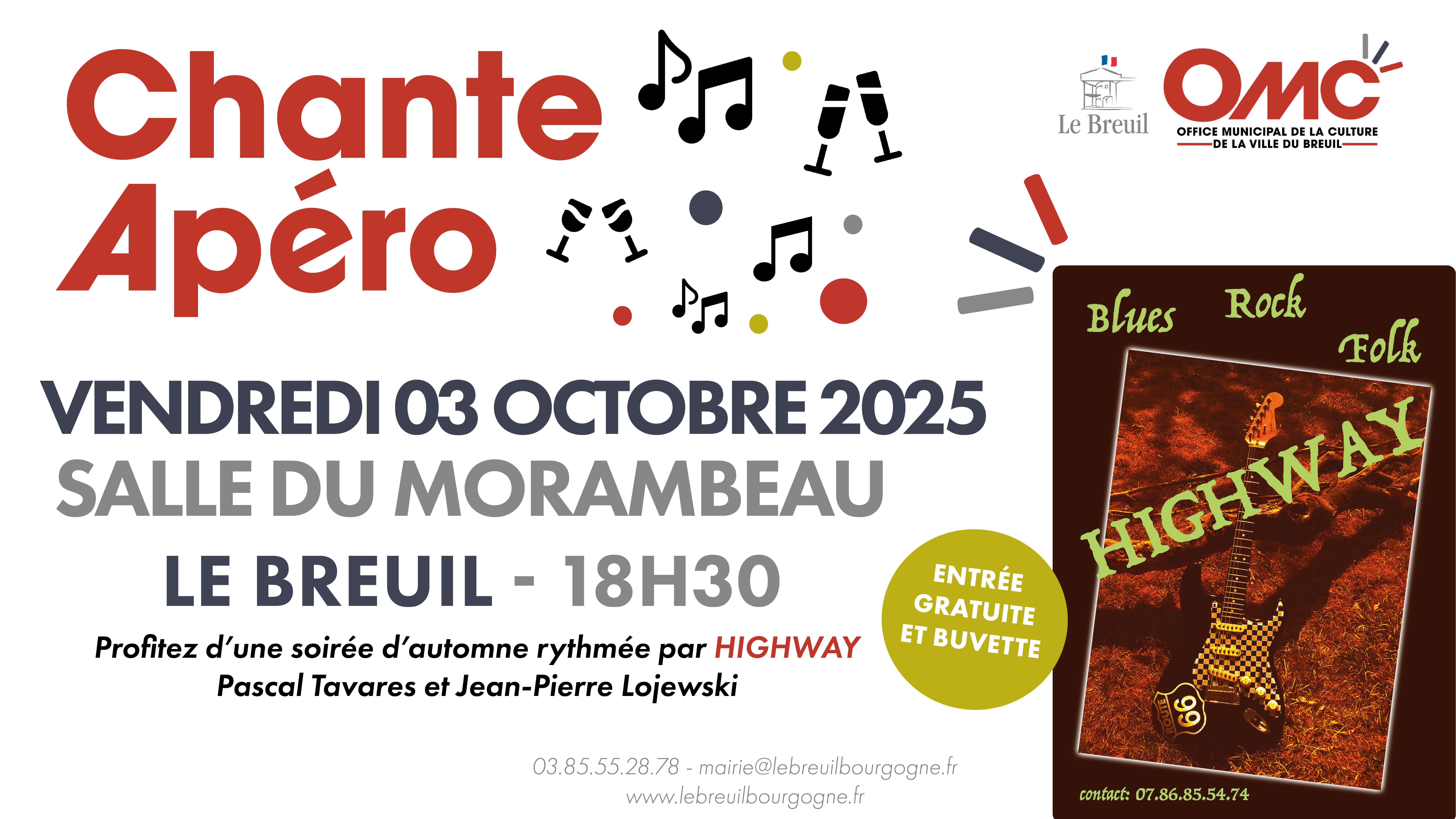 Chante Apéro du 3 octobre 2025