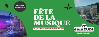 bandeau fete musique filature