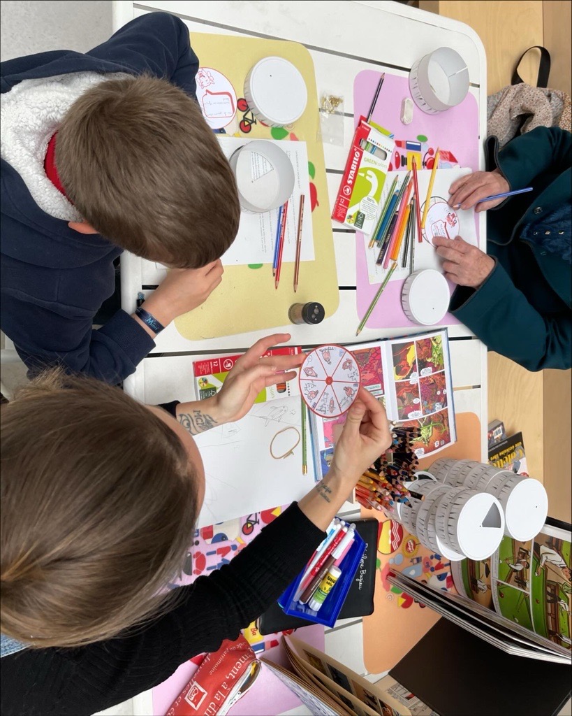 Atelier créatif BD