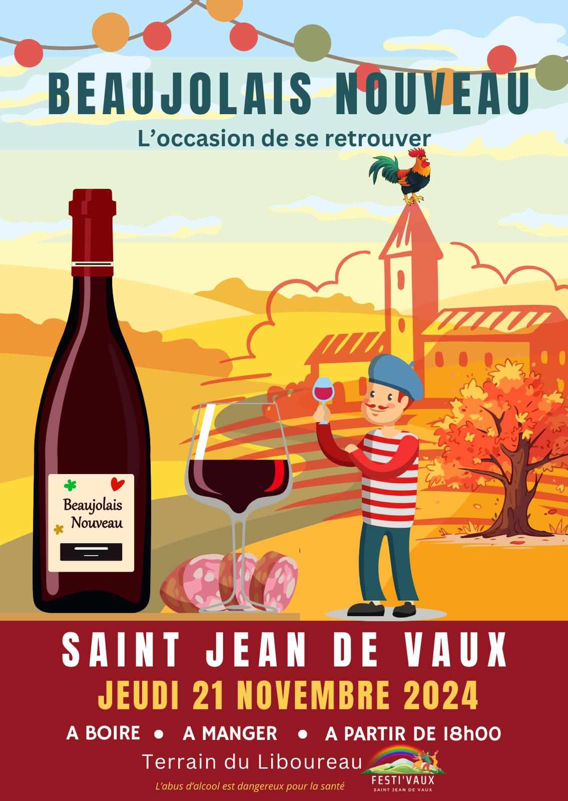 Soirée Beaujolais Nouveau