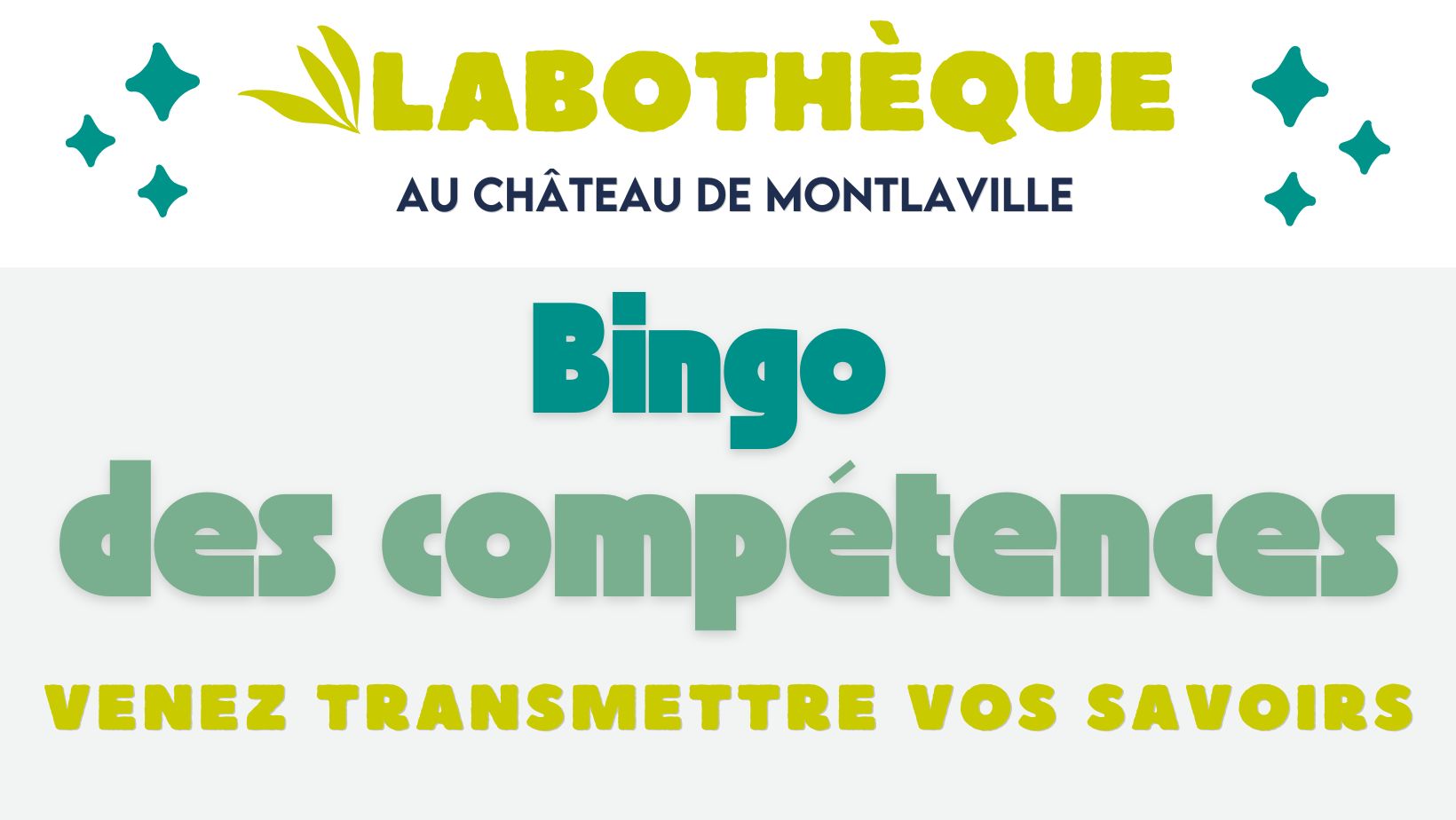 Bingo des compétences