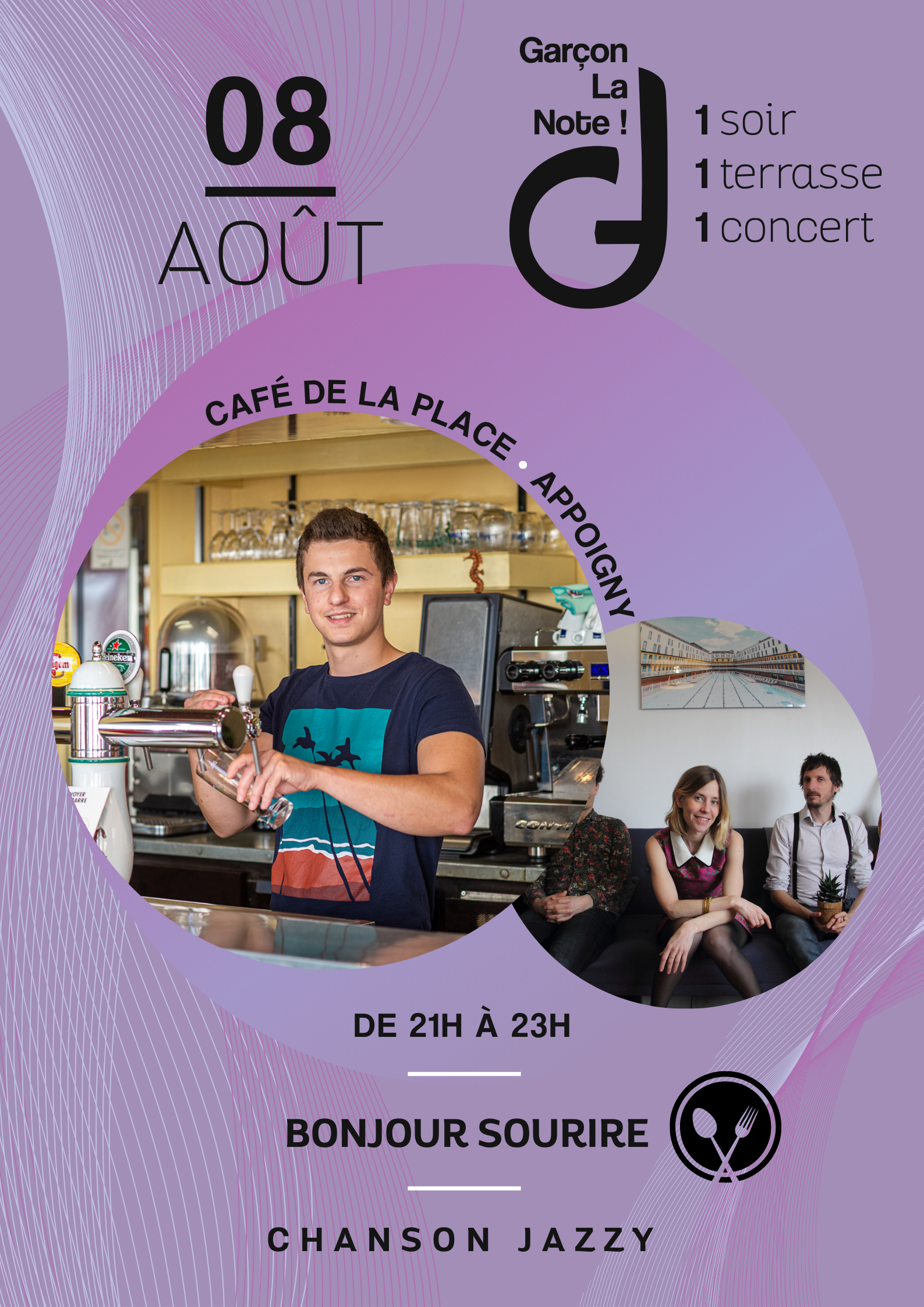 FESTIVAL GARÇON LA NOTE - BONJOUR SOURIRE