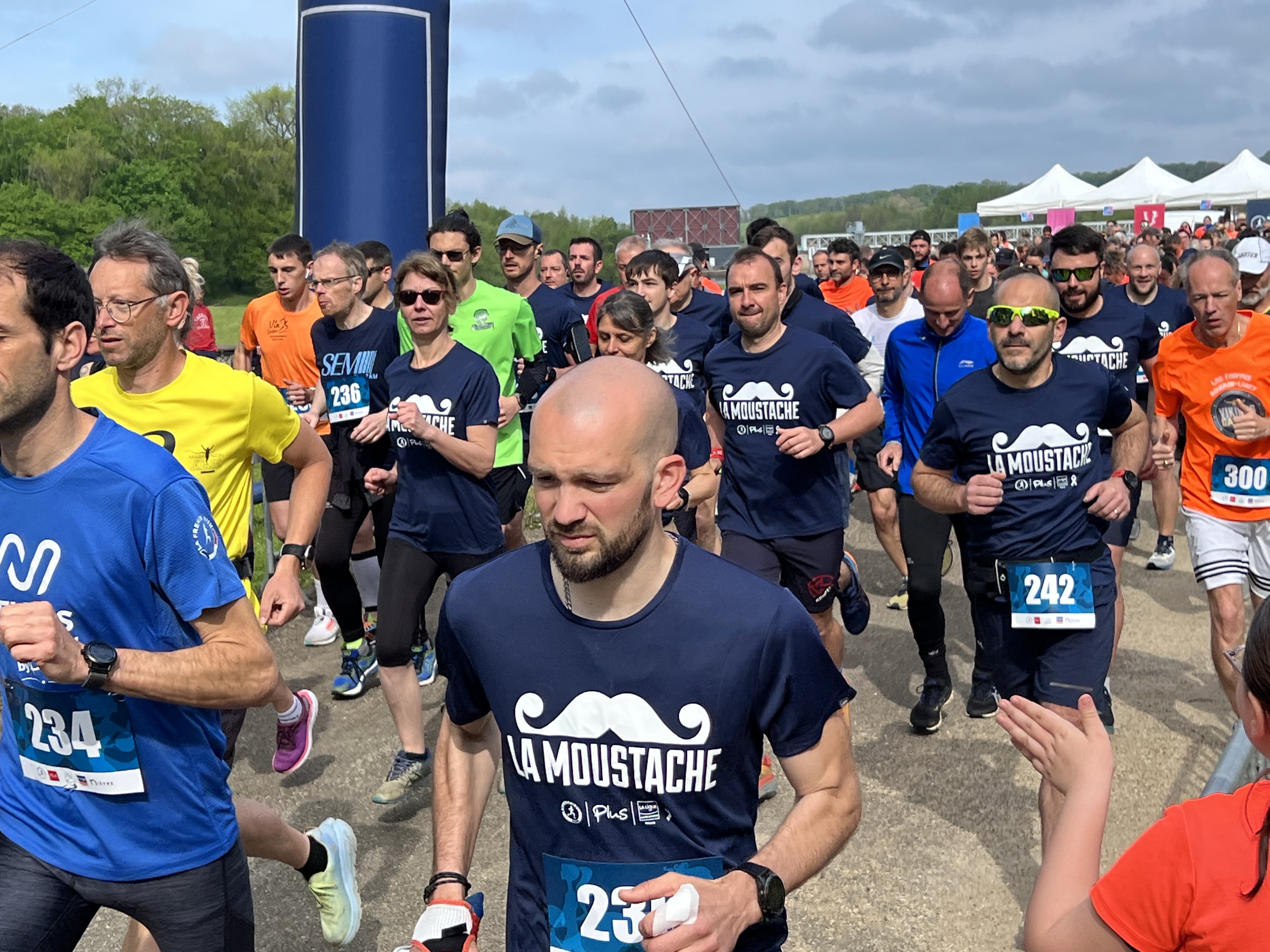 Course urbain-trail La Moustache