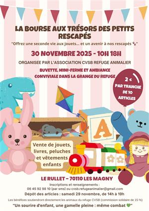 Bourse aux jouets et vêtements enfants