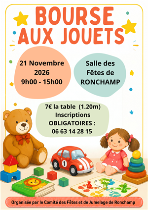 BOURSE AUX JOUETS