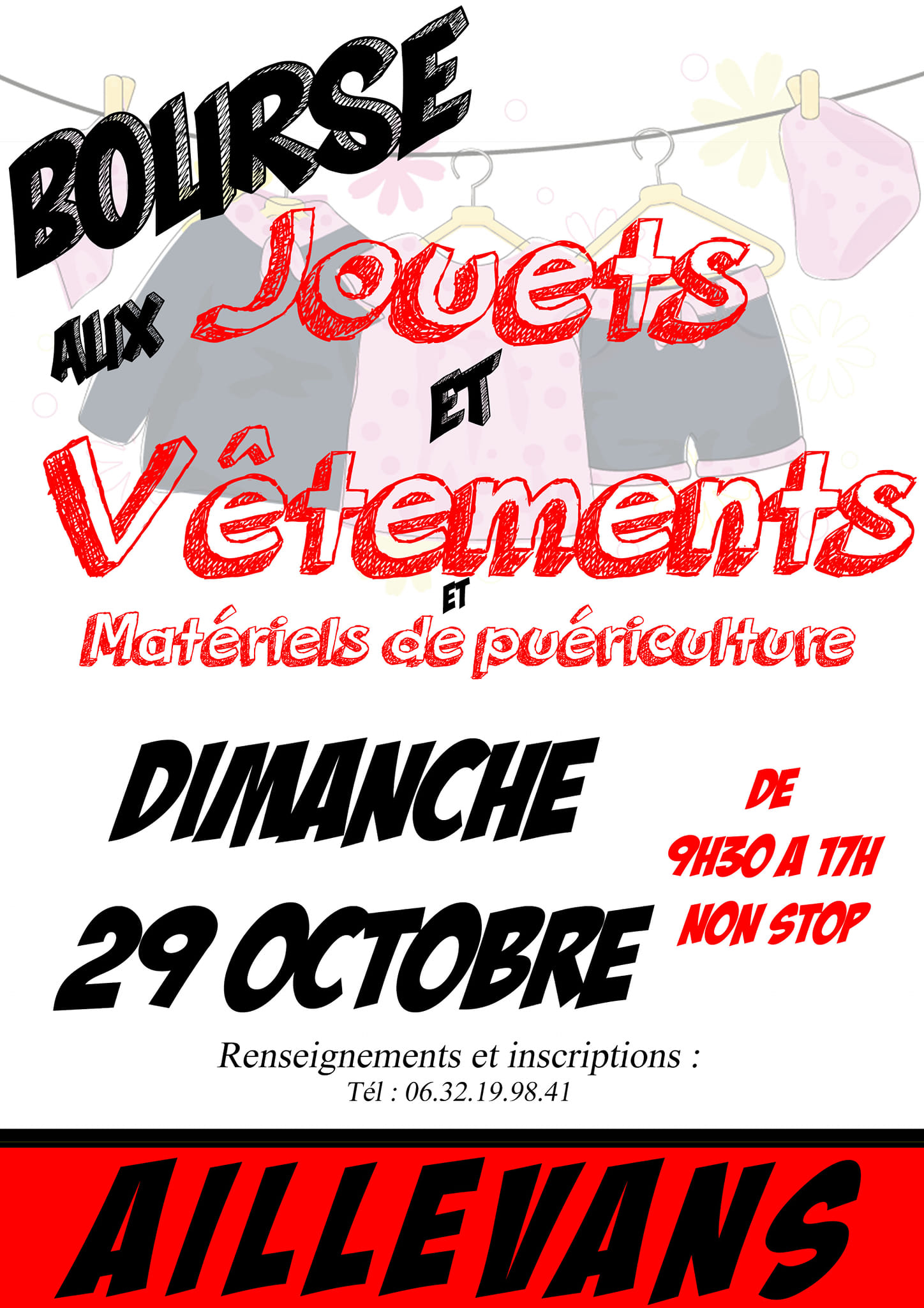 bourse aux jouets AILLEVANS 29 octobre