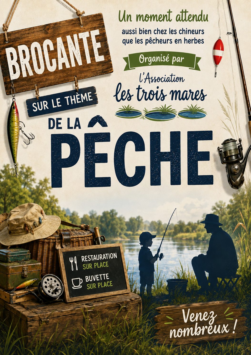 Vide-greniers et concours de pêche